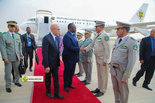 Le président sénégalais arrive à Nouakchott en visite officielle