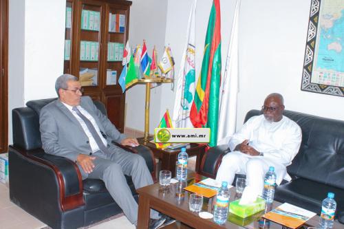 Le président de la Chambre de Commerce s’entretient avec le coordinateur du Système des Nations Unies en Mauritanie