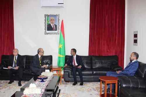 Le Premier ministre reçoit l'ambassadeur de la conférence de Tokyo internationale pour le développement en Afrique