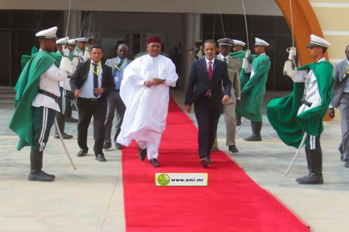 Le Président nigérien termine sa visite en Mauritanie