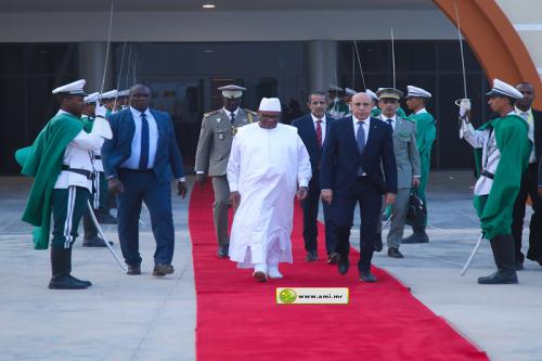 Le président malien achève sa visite en Mauritanie