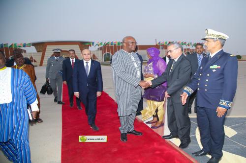 Départ de Nouakchott du Président burkinabé