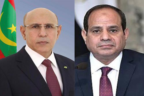 Le Président de la République adresse ses condoléances à son homologue égyptien Le Président de la République adresse ses condoléances à son homologue égyptien