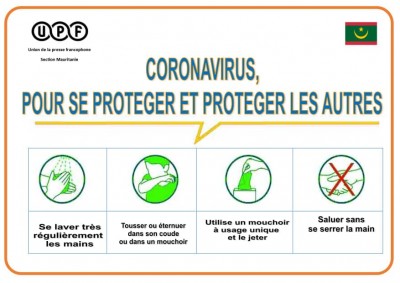Covid-19 : La Section mauritanienne de l’UPF participe à la campagne nationale de sensibilisation