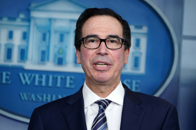 Le secrétaire américain au Trésor promet aux PME que l'aide va couler à flots