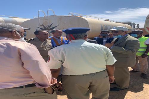 Le directeur général de la SNDE visite les installations de la société dans les wilayas de l’intérieur du pays