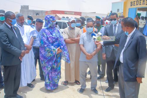 Les ministres de l’Équipement et de l’Hydraulique s’enquièrent de l'avancement de chantiers routiers à Nouakchott