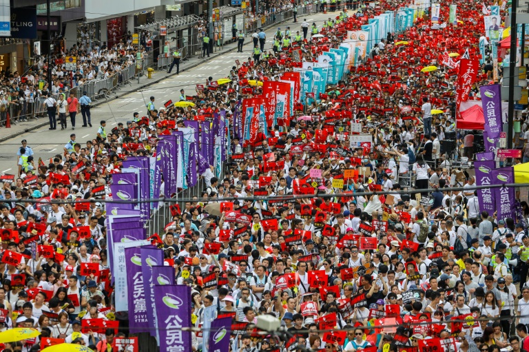 Hong Kong: un an après, les manifestants en position de faiblesse