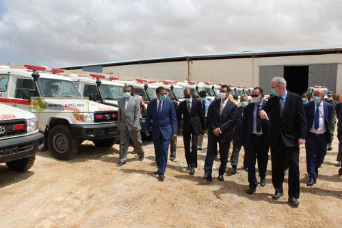 Kinross Tasiast remet au Gouvernement mauritanien un don de 38 ambulances pour l’appuyer dans ses efforts de lutte contre le COVID-19