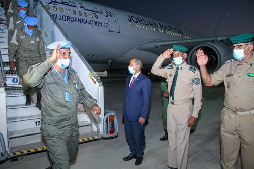 La 8e unité de la gendarmerie nationale regagne la patrie en provenance de la Centrafrique La 8e unité de la gendarmerie nationale regagne la patrie en provenance de la Centrafrique