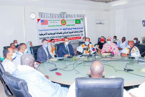 Lancement des activités du groupe parlementaire d’amitié Mauritanie-USA Lancement des activités du groupe parlementaire d’amitié Mauritanie-USA