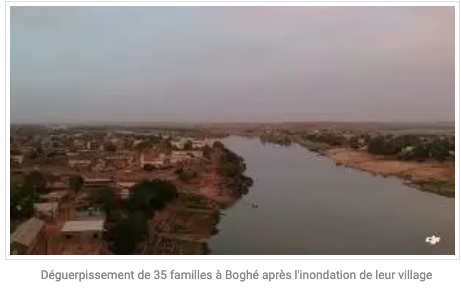 Déguerpissement de 35 familles à Boghé après l'inondation de leur village