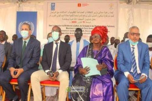 Gorgol: Le Ministre de la Culture inaugure une radio dans la ville de Maghama