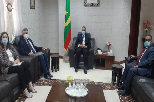 Le ministère des Affaires étrangères s’entretient avec l’ambassadeur de l’Union Européenne Le ministère des Affaires étrangères s’entretient avec l’ambassadeur de l’Union Européenne