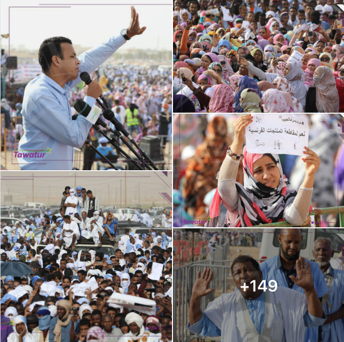 Des milliers de Mauritaniens appellent au boycott de produits français Des milliers de Mauritaniens appellent au boycott de produits français