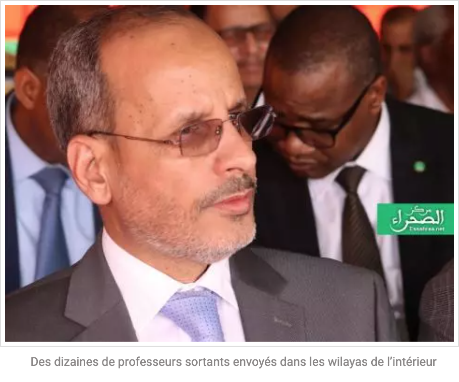 Des dizaines de professeurs sortants envoyés dans les wilayas de l’intérieur Des dizaines de professeurs sortants envoyés dans les wilayas de l’intérieur