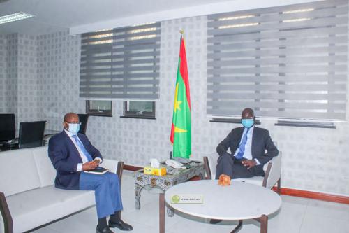 Le ministre des Affaires économiques reçoit le représentant du Fonds monétaire international