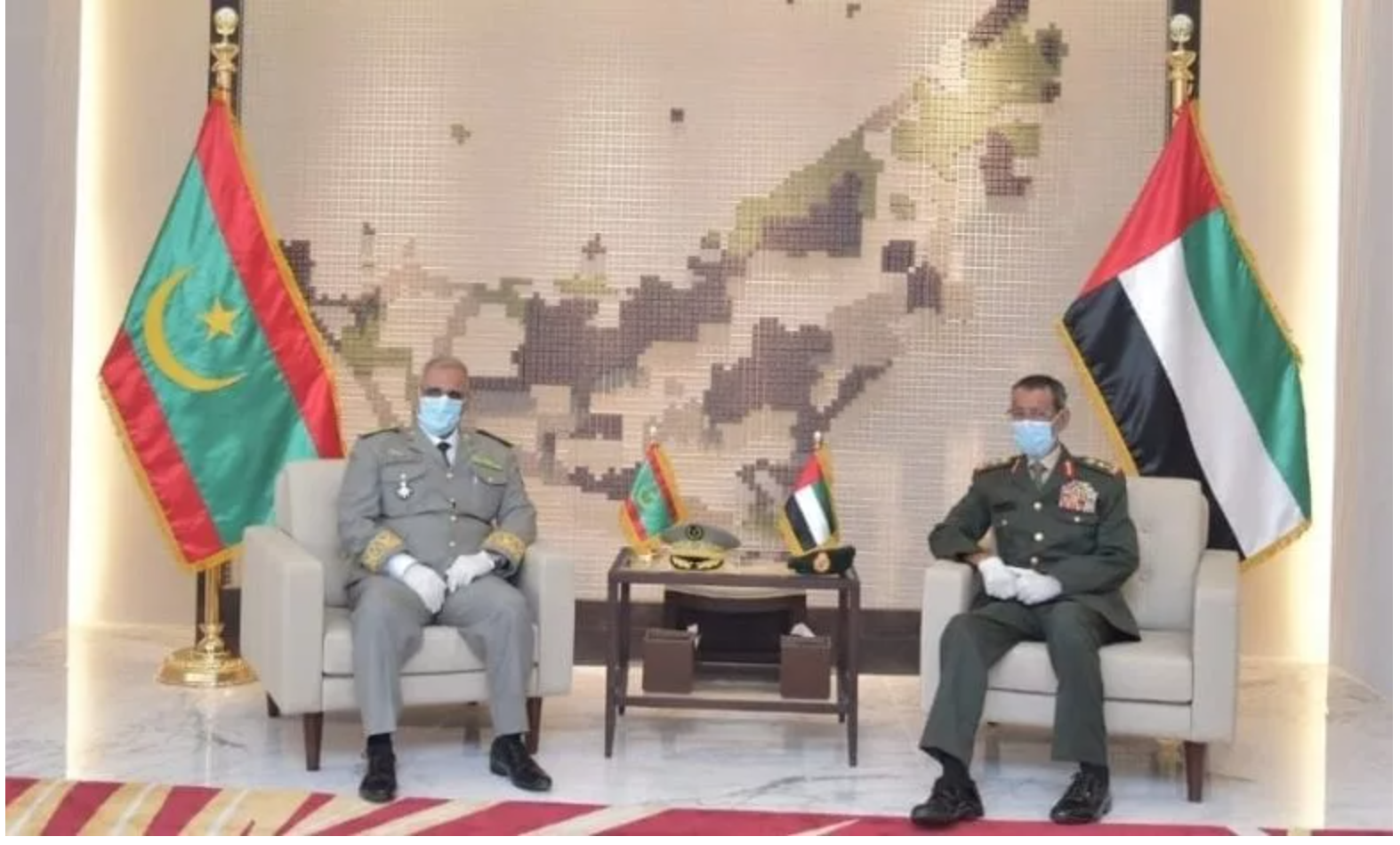 Mauritanie : Le chef d’état-major général des armées en visite aux Emirats