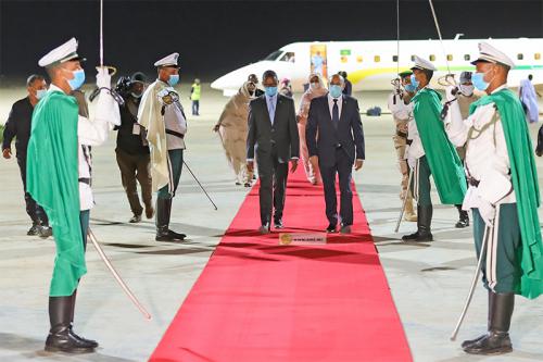 Le président de la République regagne Nouakchott au terme de sa visite au Gorgol