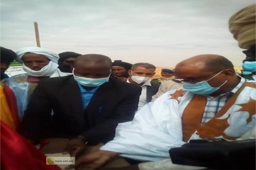 Adrar : Pose de la première pierre des logements des fonctionnaires à Tounmend
