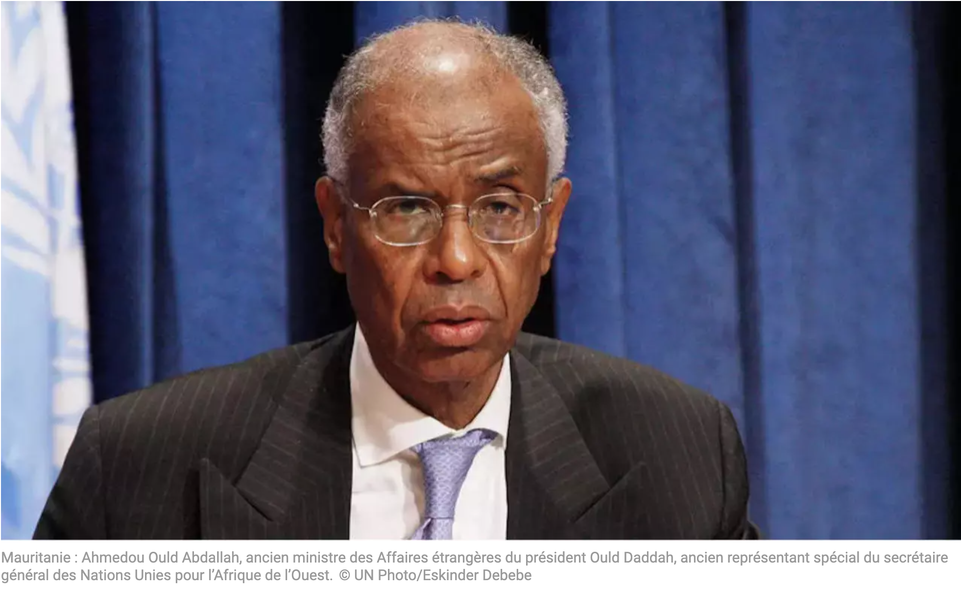 Ahmedou Ould Abdallah: l’indépendance mauritanienne, «l’affirmation de notre identité»
