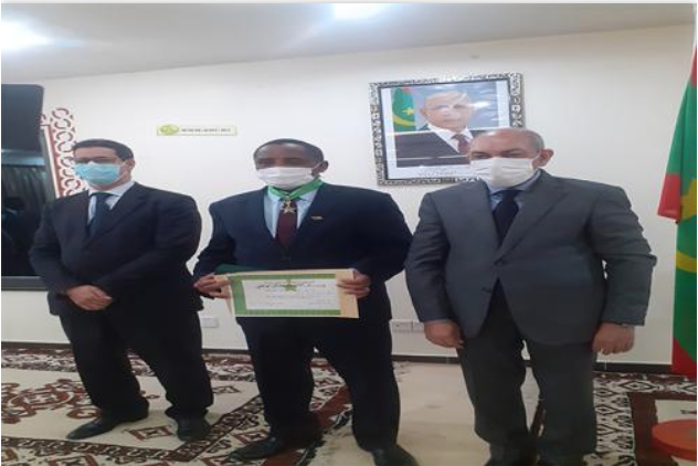 Décoration de l’ambassadeur soudanais Nouakchott