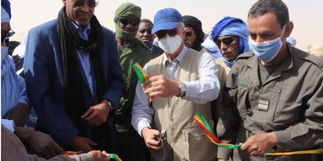 UE/RIM: Inauguration d’un point d’eau au Tagant et visite d’ouvrages d’adduction d’eau au Hodh Echargui UE/RIM: Inauguration d’un point d’eau au Tagant et visite d’ouvrages d’adduction d’eau au Hodh Echargui