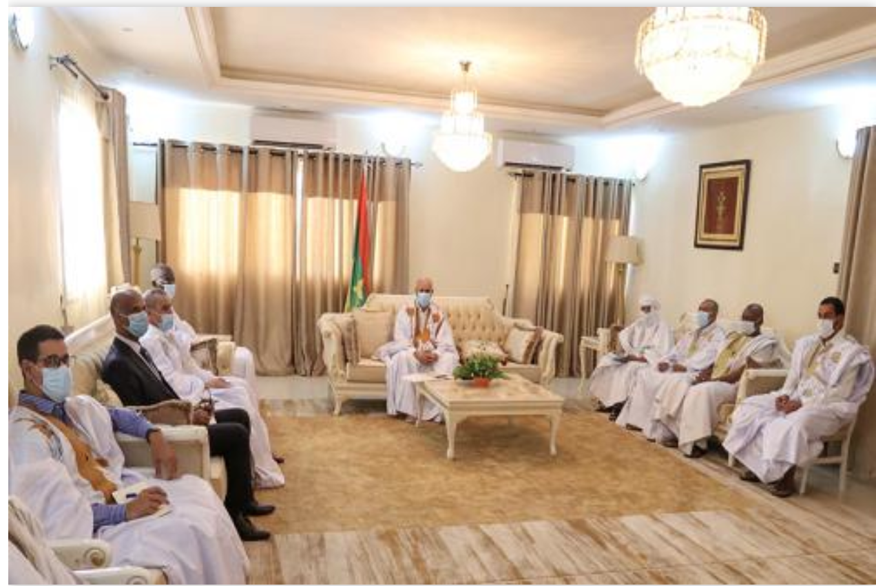 Le Président de la République rencontre les représentants de la colonie mauritanienne au Niger