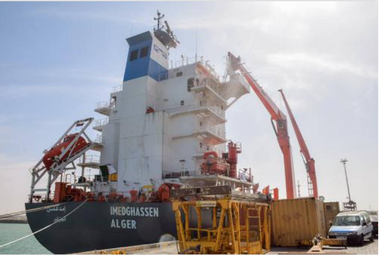 Arrivée du premier cargo via une ligne directe Algérie- Mauritanie