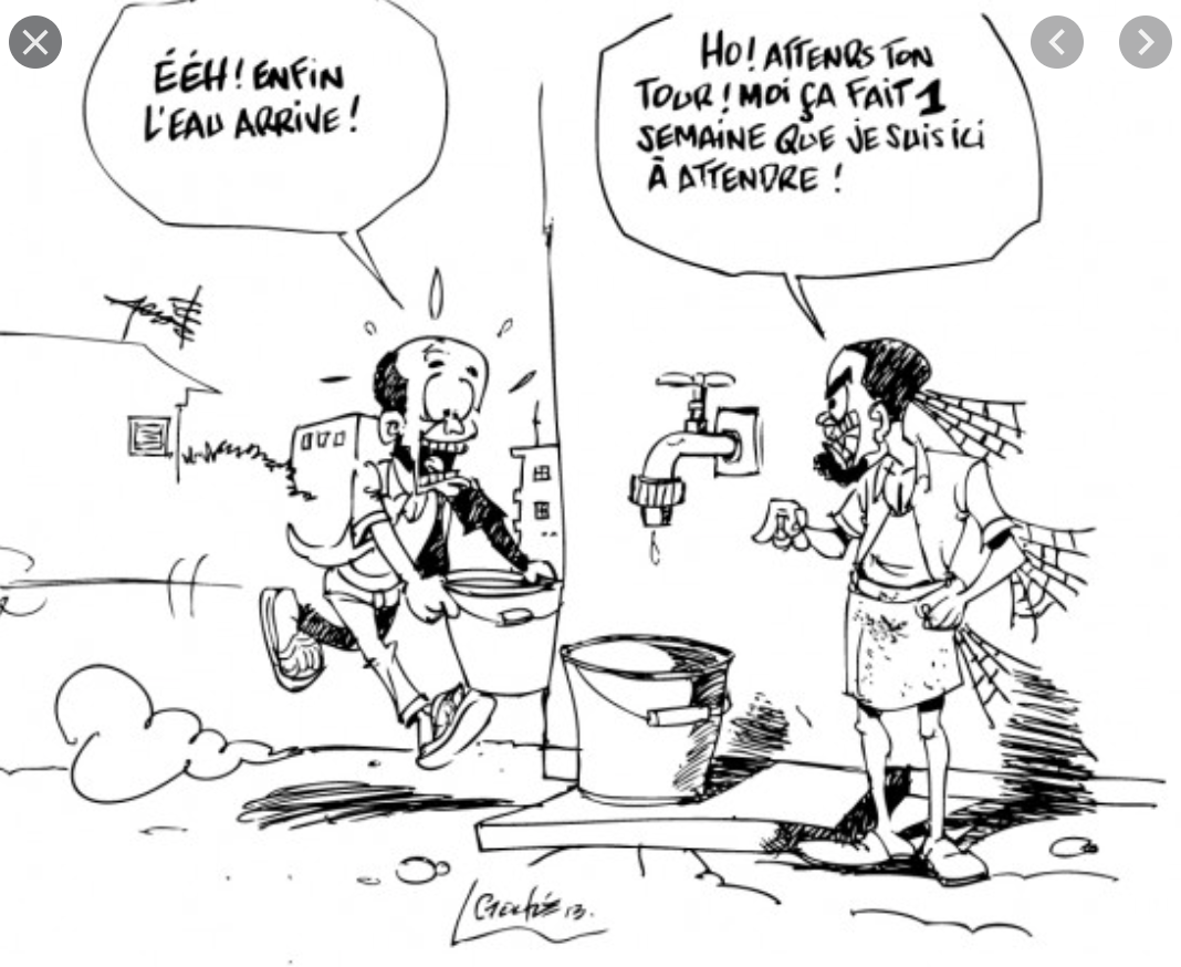 Réunion entre l'Association des maires de Nouakchott et des représentants de la SNDE