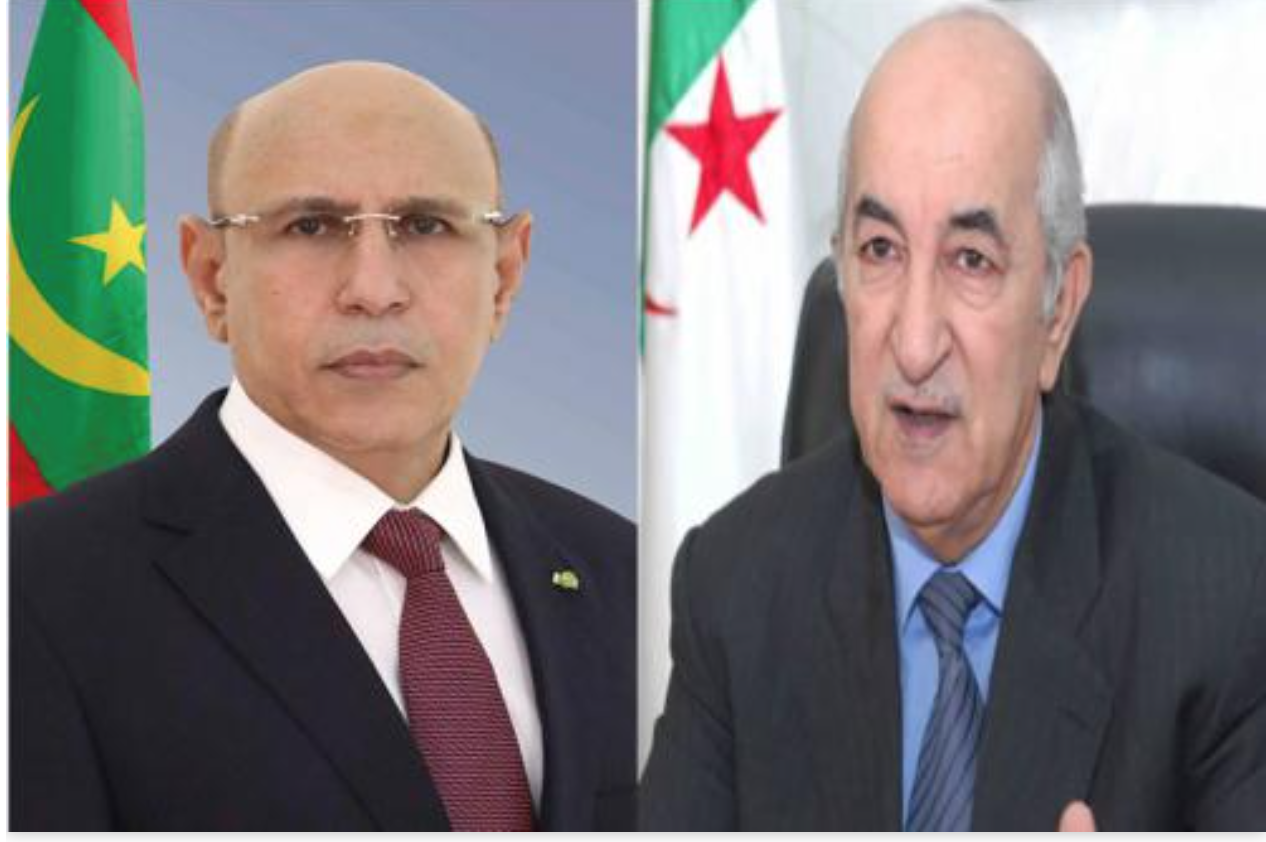 Le Président de la République reçoit un appel téléphonique de son homologue algérien