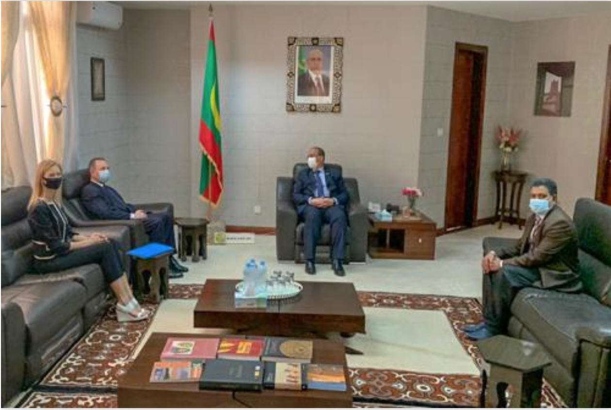 Le ministre des Affaires étrangères reçoit le nouvel ambassadeur de la Fédération de Russie Le ministre des Affaires étrangères reçoit le nouvel ambassadeur de la Fédération de Russie