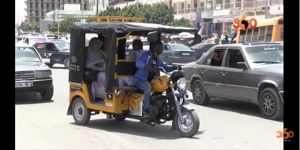 Mauritanie : les tricycles en force dans le quotidien des travailleurs de l'informel