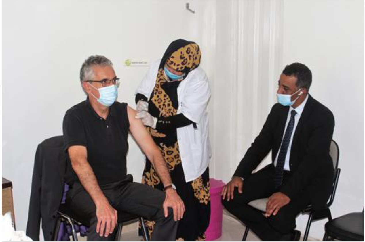 Vaccination du personnel de l’ambassade de France en Mauritanie