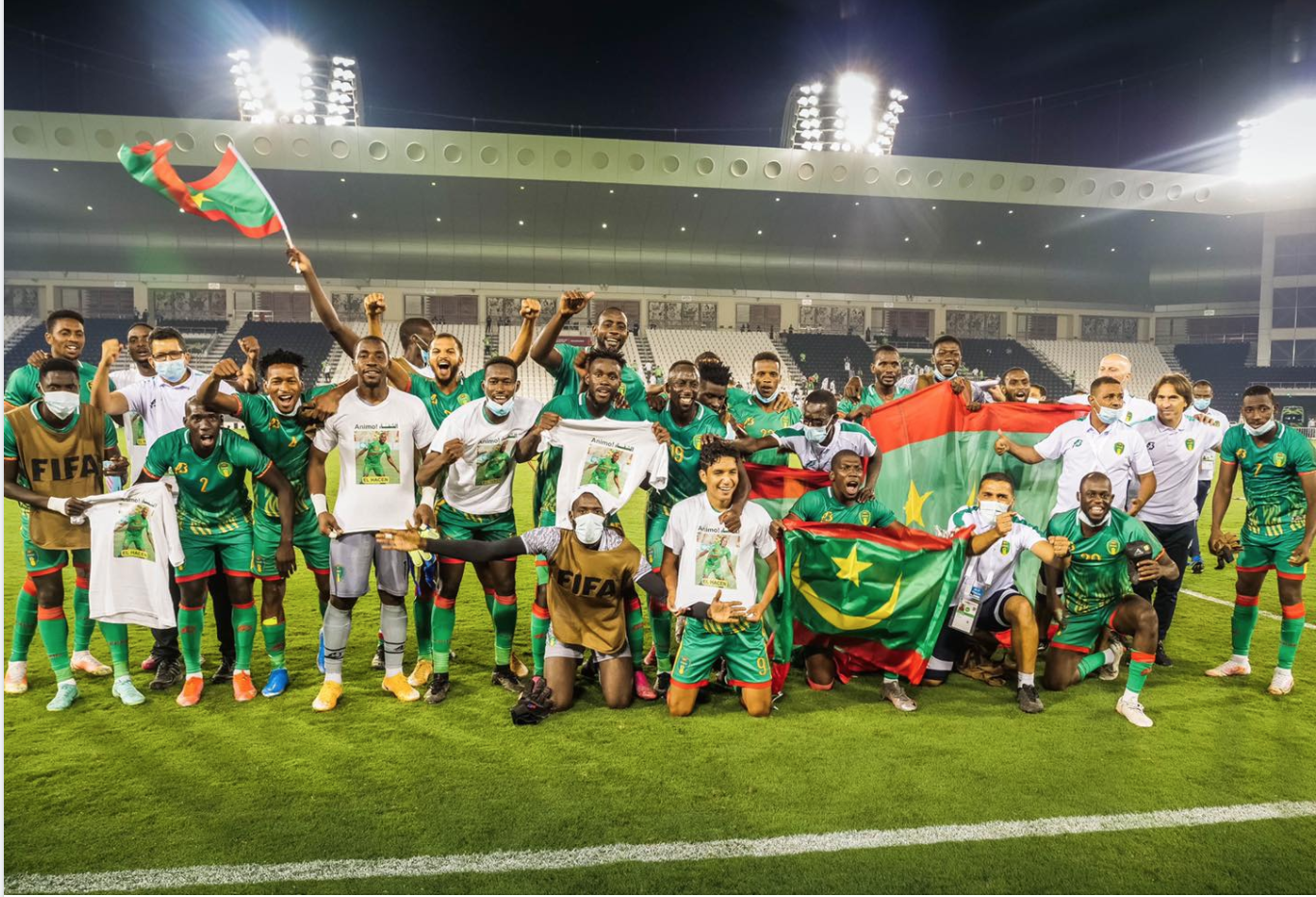 Coupe Arabe FIFA : la Mauritanie se qualifie et rejoint la Tunisie