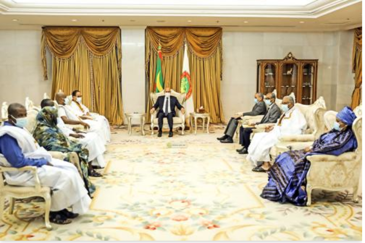 Le Président de la République reçoit les députés de l’UPR du Gorgol Le Président de la République reçoit les députés de l’UPR du Gorgol