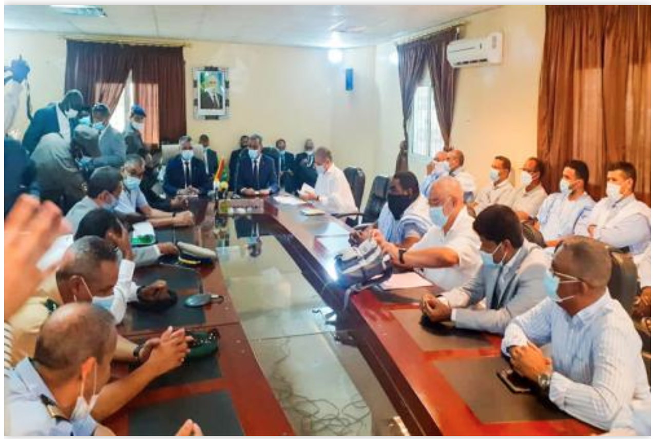 Le ministre des Pêches rencontre les acteurs du secteur de la pêche à Nouadhibou