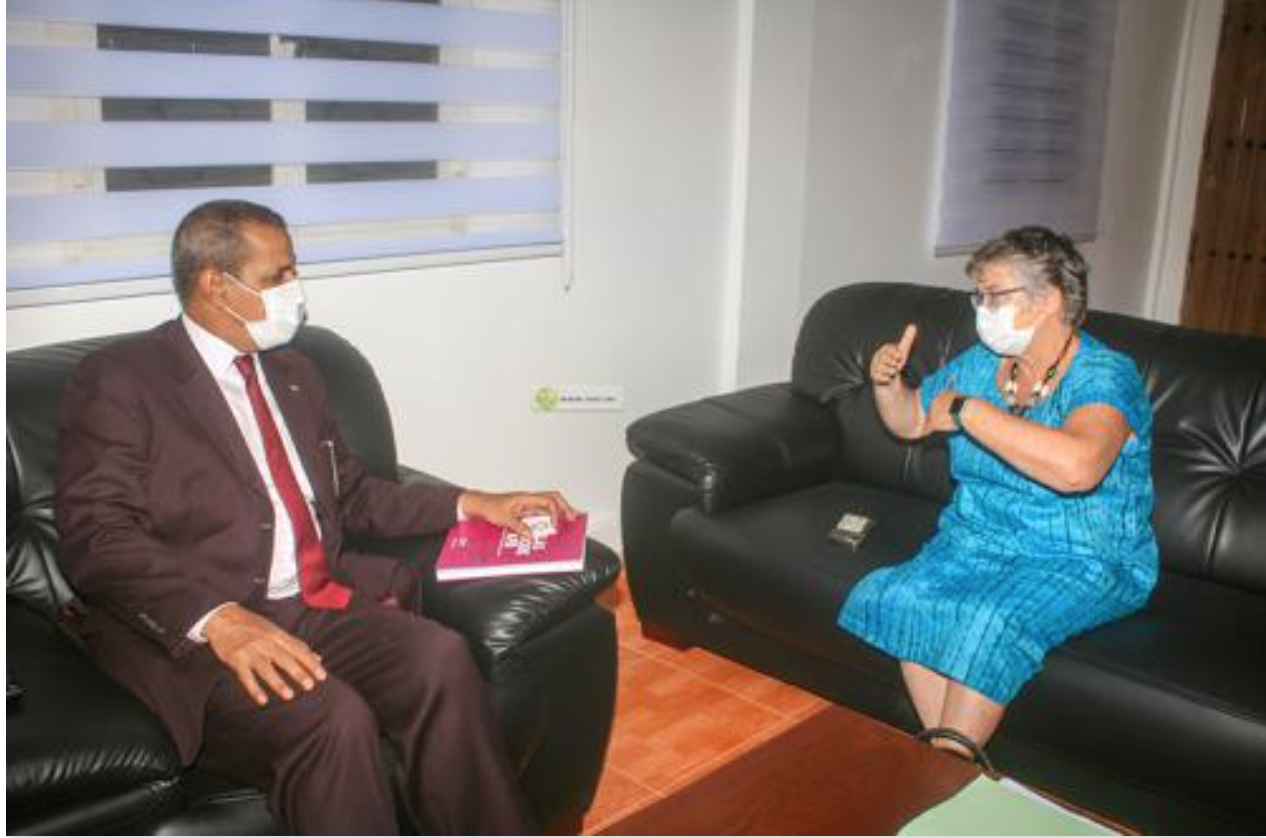 Le ministre de l’Elevage s’entretient avec la directrice de l’AFD en Mauritanie