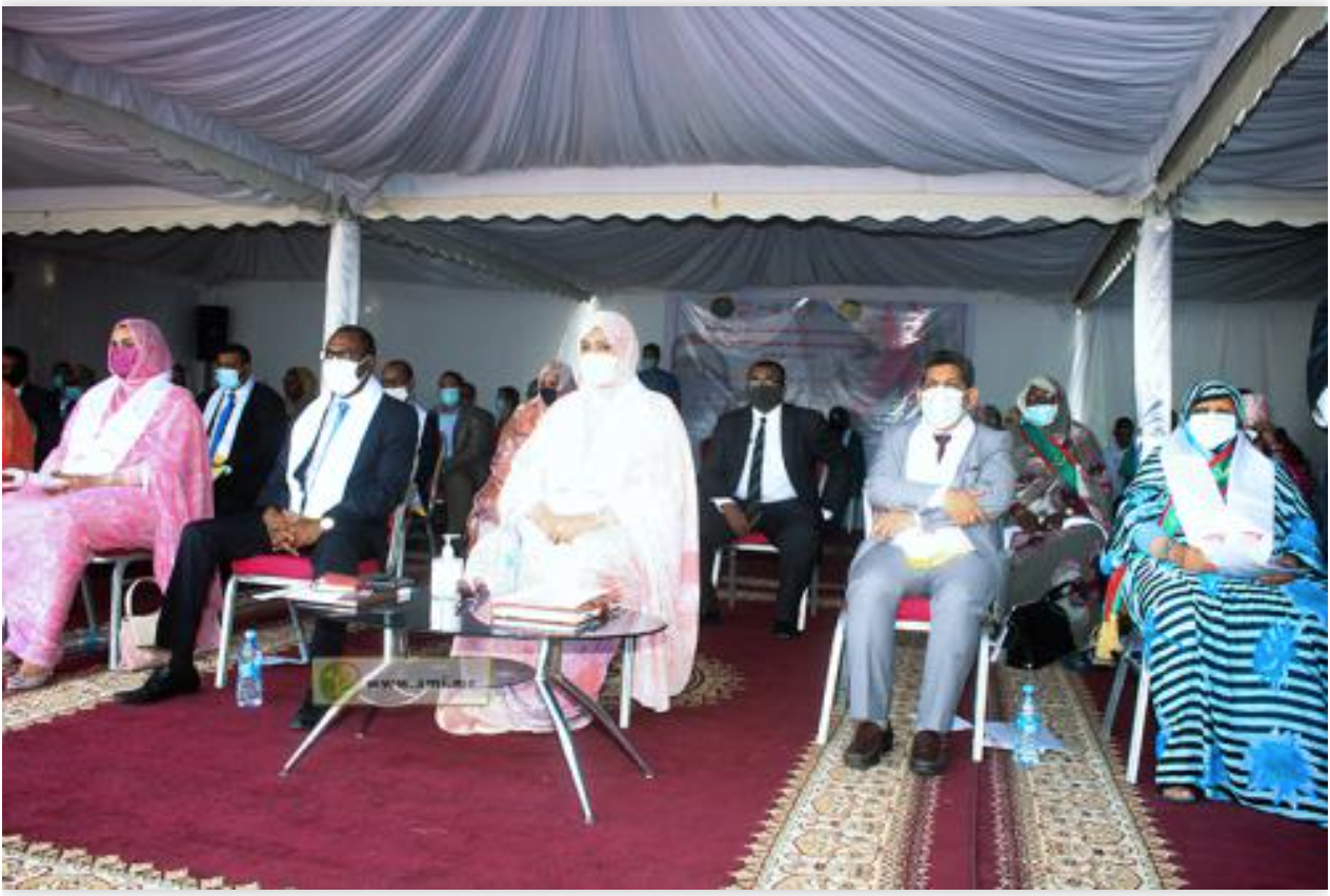 La première Dame supervise le lancement de la campagne nationale de sensibilisation sur le diagnostic précoce du cancer du sein et du col de l’utérus La première Dame supervise le lancement de la campagne nationale de sensibilisation sur le diagnostic précoce du cancer du sein et du col de l’utérus