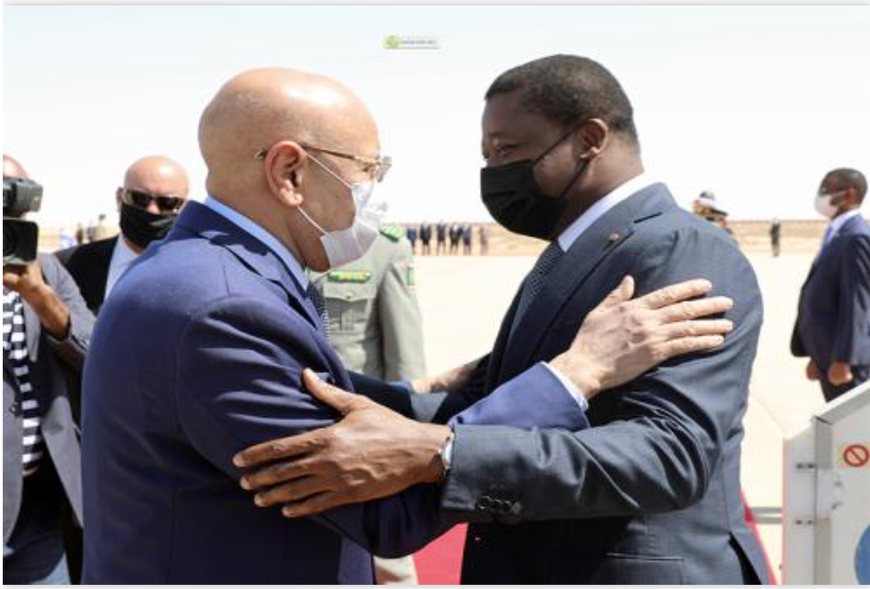Le Président togolais quitte Nouakchott