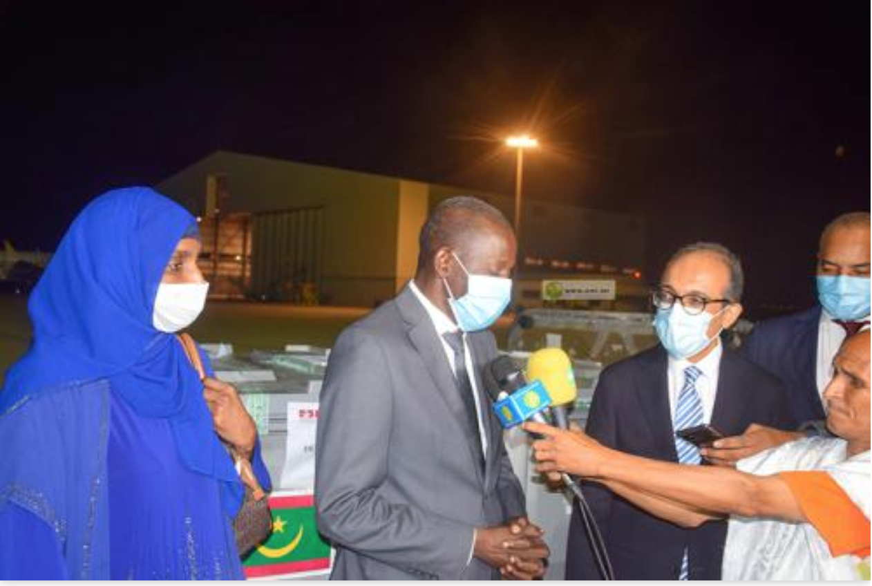 Réception d’un don tunisien de vaccins anti-Covid-19 Réception d’un don tunisien de vaccins anti-Covid-19