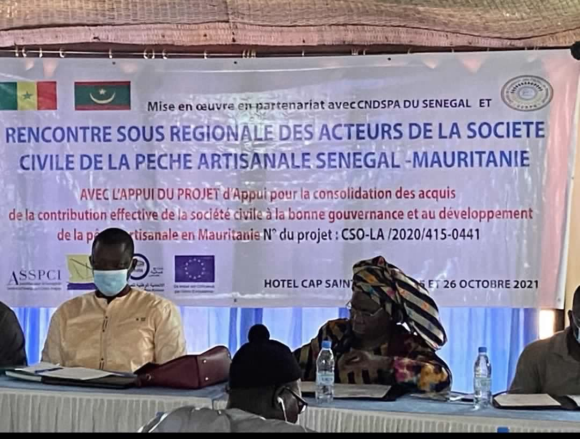 Mauritanie /Sénégal : les acteurs de la pêche artisanale plaident pour un renforcement de la coopération