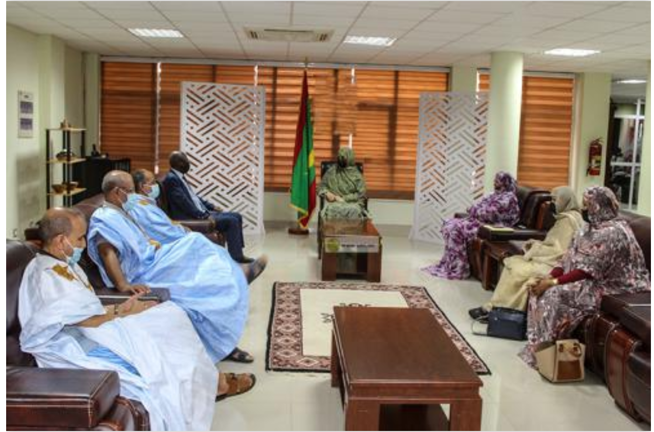 La ministre du Commerce reçoit le Bureau Exécutif de la Fédération du Commerce La ministre du Commerce reçoit le Bureau Exécutif de la Fédération du Commerce