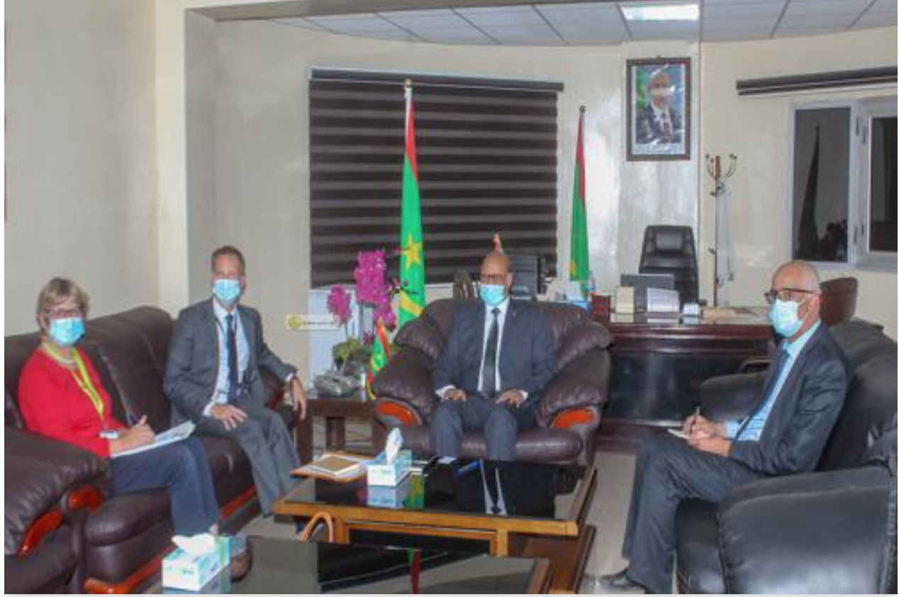 Le ministre de l'Agriculture s'entretient avec l'ambassadeur de l'UE