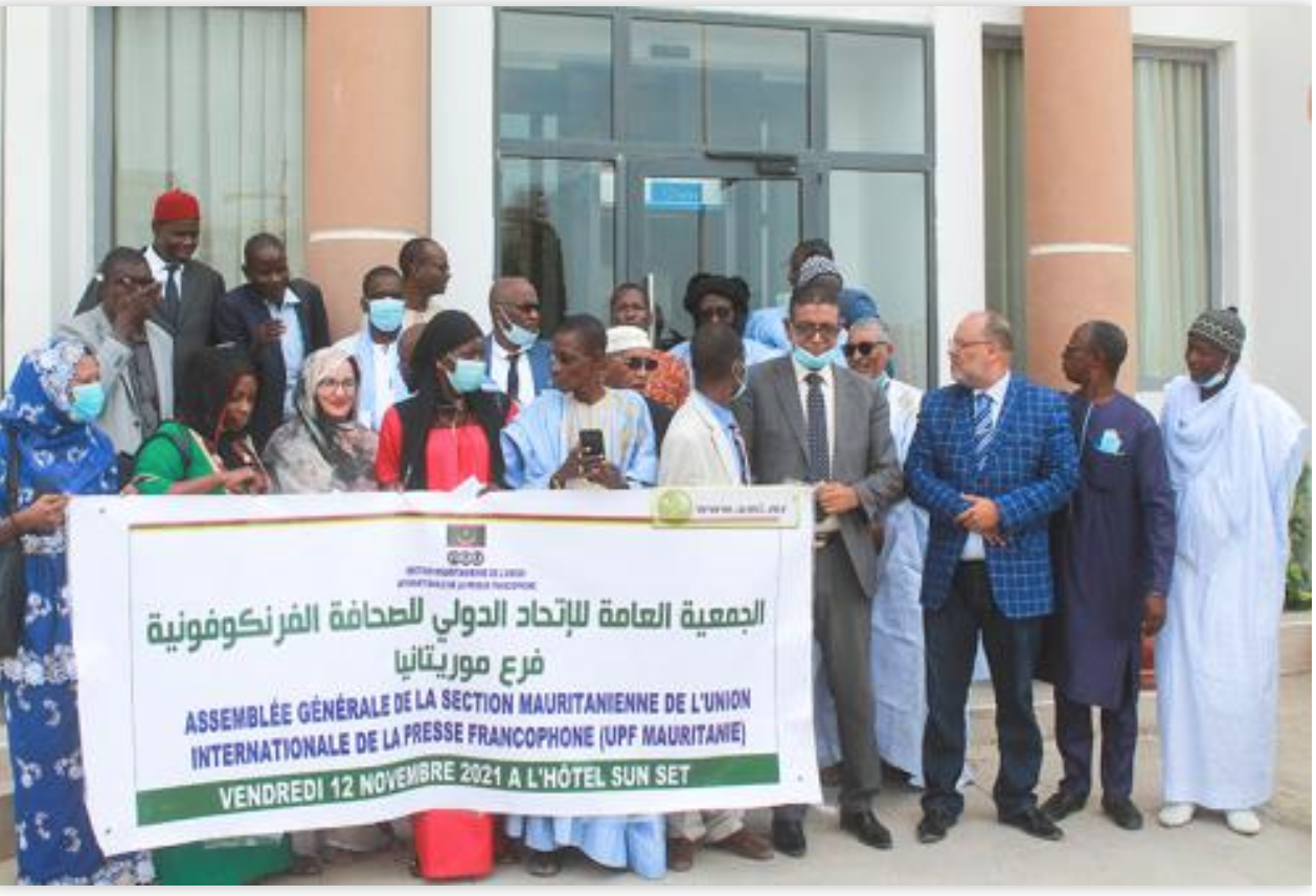 Élection d’un nouveau président de l’union internationale de la presse francophone (UPF- Mauritanie)