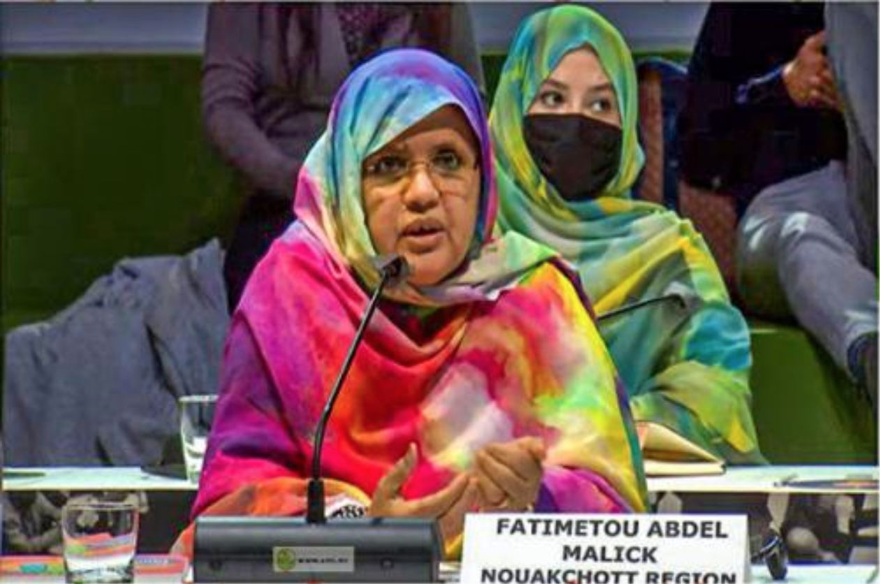 La présidente de la Région de Nouakchott appelle à faire face aux défis de la Covid 19