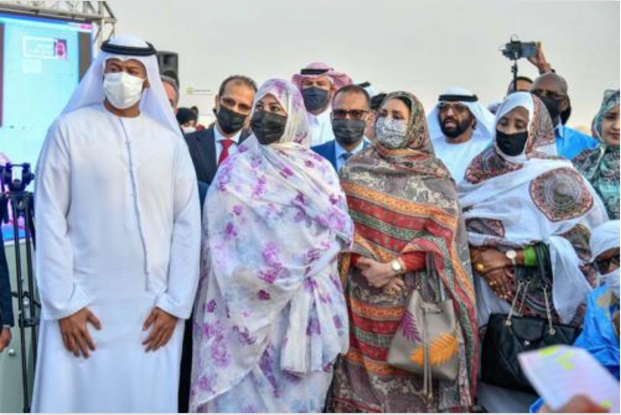 La Première dame préside la cérémonie de pose de la première pierre du centre Zayed pour enfants autistes