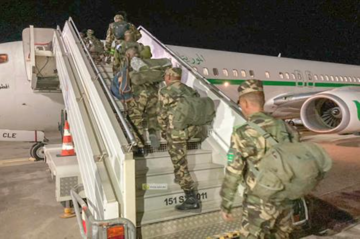 Départ pour la RCA du premier contingent du VIème bataillon de maintien de la paix
