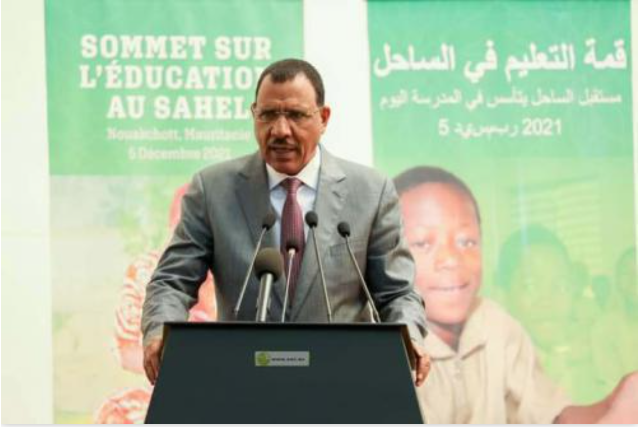 Le Président de la République du Niger: "Les pays de notre groupe doivent œuvrer à la promotion de nos systèmes éducatifs en vue d'être aptes à offrir un enseignement qualitatif à nos enfants"