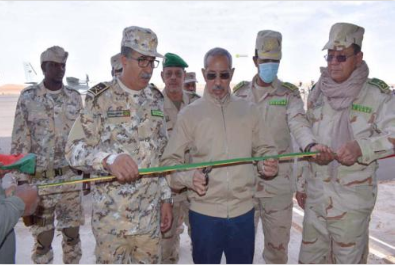 Inauguration des installations dans la base militaire de Limreya